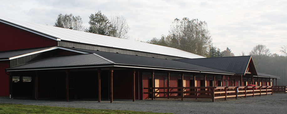 Langley, BC - Stables & Riding Arena Construction